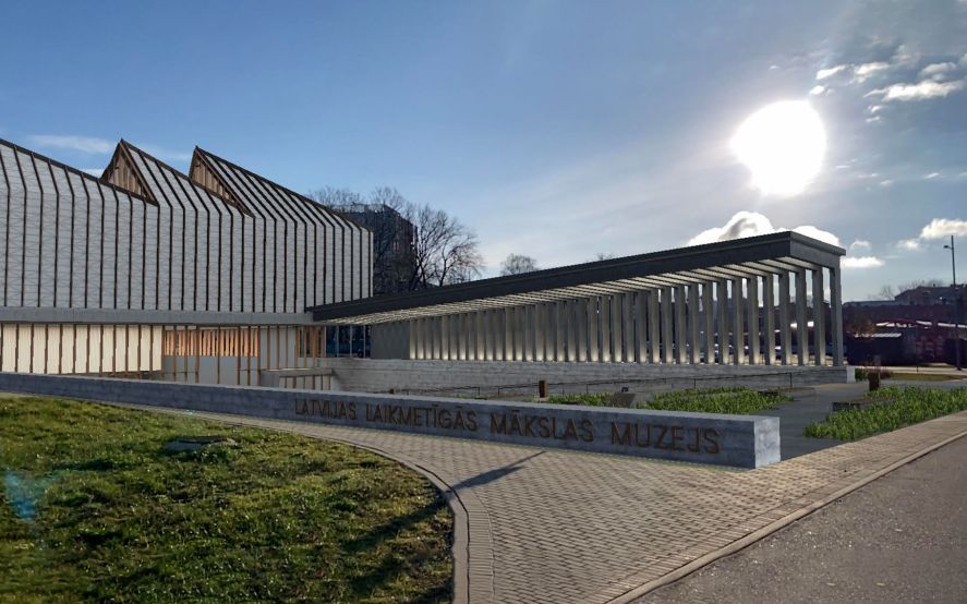 Latvijas Laikmetīgās mākslas muzejam izveidota unikāla paplašinātā realitāte