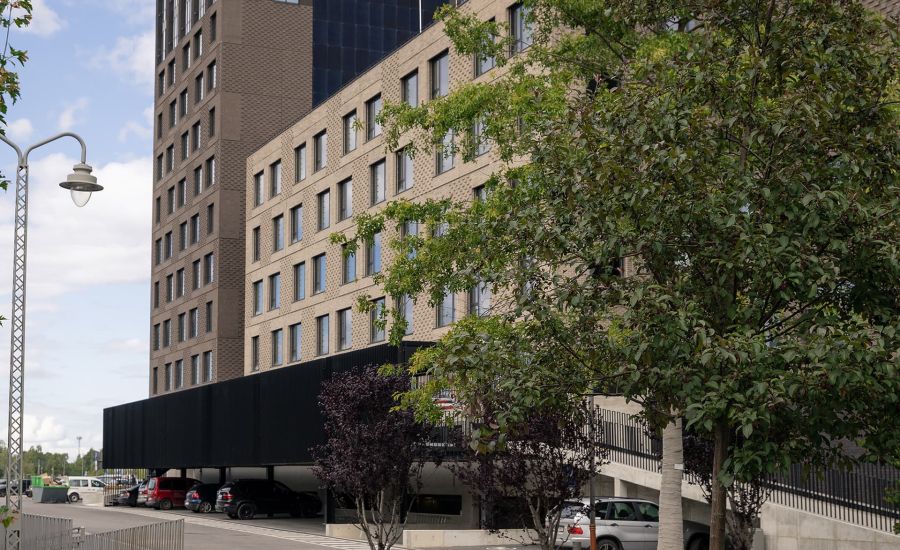 jaunā A klases New Hanza biroju ēka