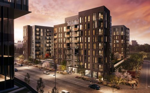 Uzsākta četru dzīvojamo ēku būvniecība New Hanza kvartālā