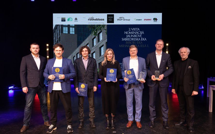 Pillar plūc laurus Latvijas Būvniecības Gada balvā