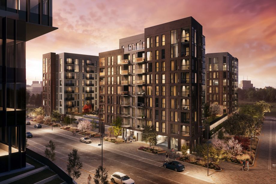 Construction of Four Residential Buildings Has Begun in New Hanza Neighbourhood