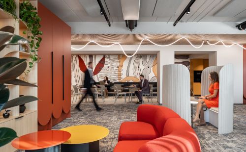 Unique coworking spaces are available for tenants of New Hanza offices