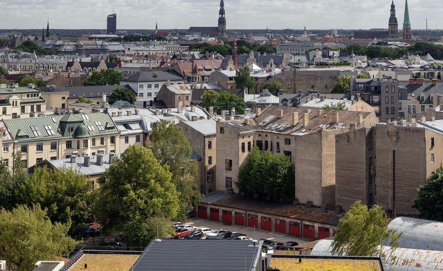 jaunā A klases New Hanza biroju ēka